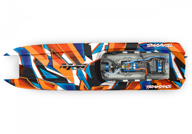 Traxxas DCB M41 Widebody Catamaran Orange