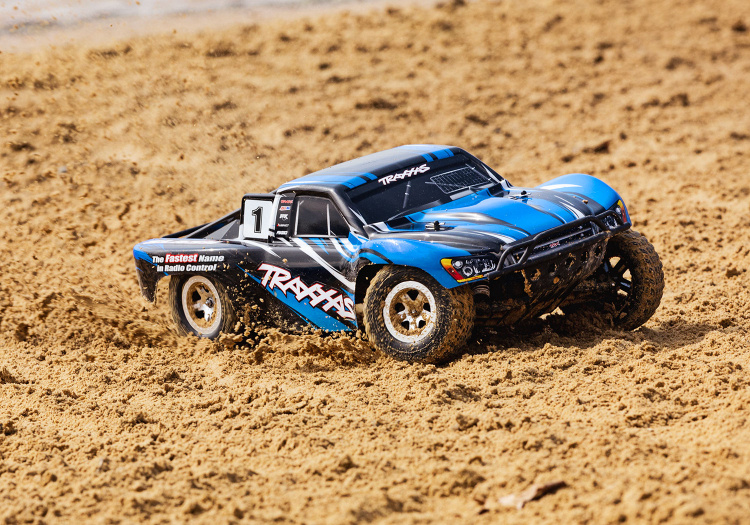 Traxxas Slash 2WD 1/10 RTR TQ utan Batteri 2023 Blå
