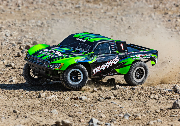 Traxxas Slash 2WD BL-2s 1/10 Grön