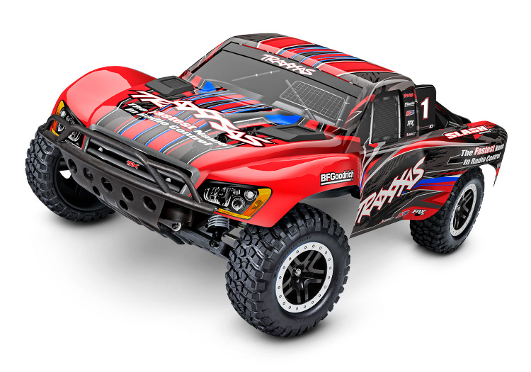 Traxxas Slash 2WD BL-2s 1/10 Röd