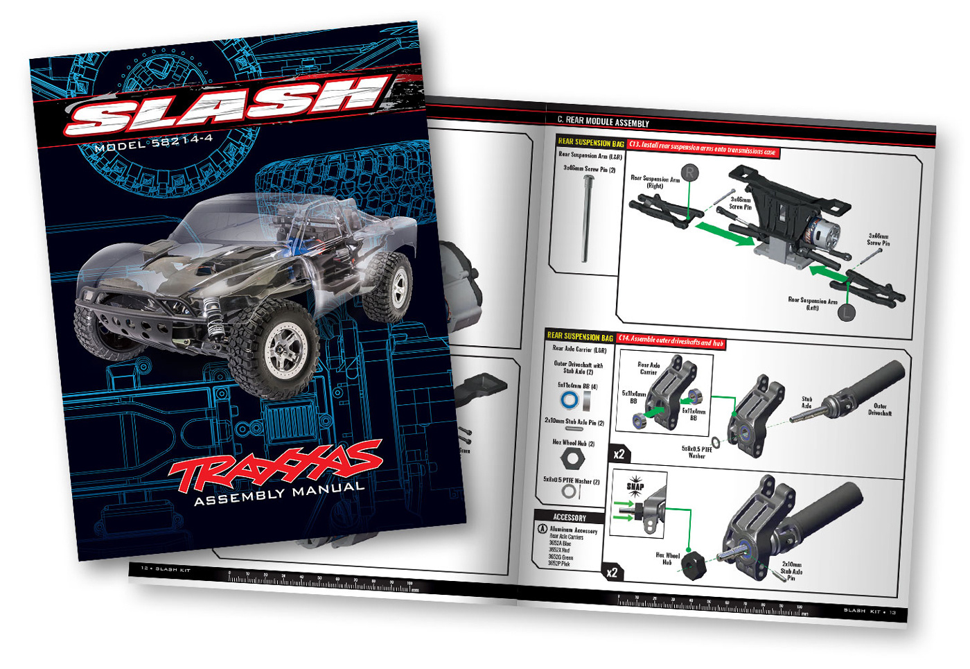 Traxxas Slash 2WD XL-5 1/10 Byggsats med Elektronik