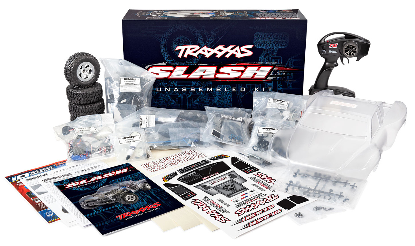 Traxxas Slash 2WD XL-5 1/10 Byggsats med Elektronik