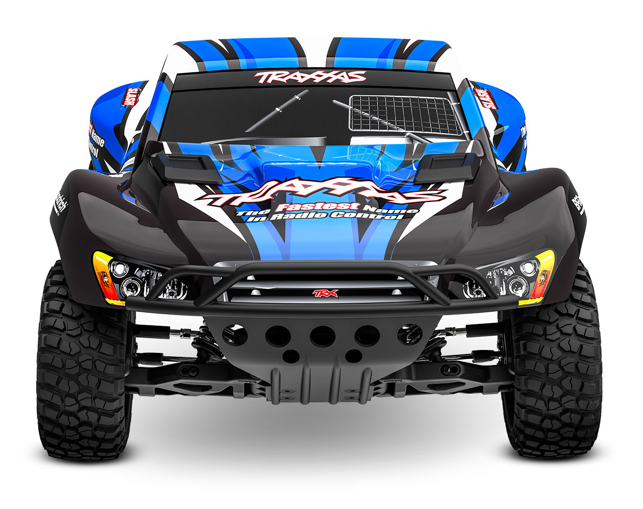 Traxxas Slash 2WD 1/10 Blå-X EHD Clipless - Batteri/USB-C Laddare
