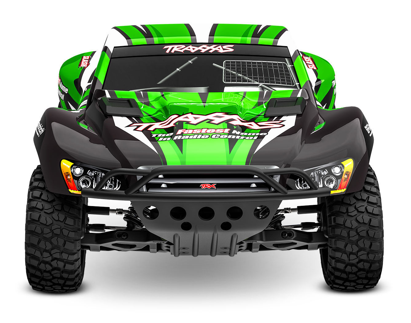 Traxxas Slash 2WD 1/10 Grön-X EHD Clipless - Batteri/USB-C Laddare