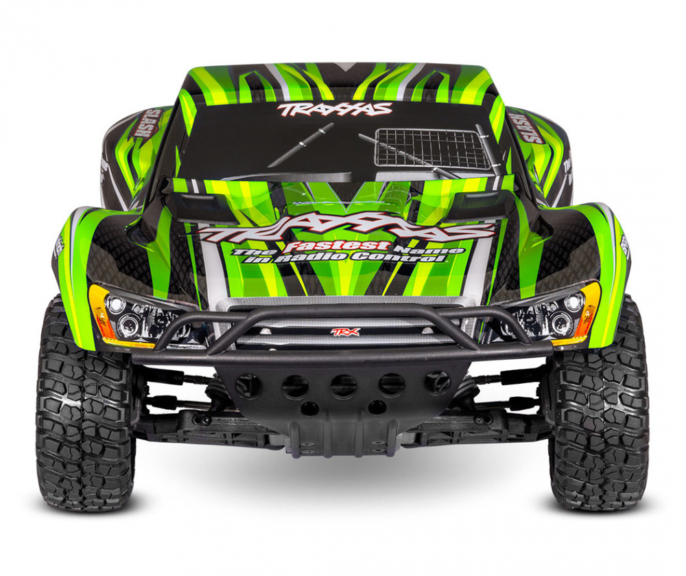 Traxxas Slash 2WD 1/10 RTR Grön EHD Clipless - NiMH Batteri/USB-C Laddare
