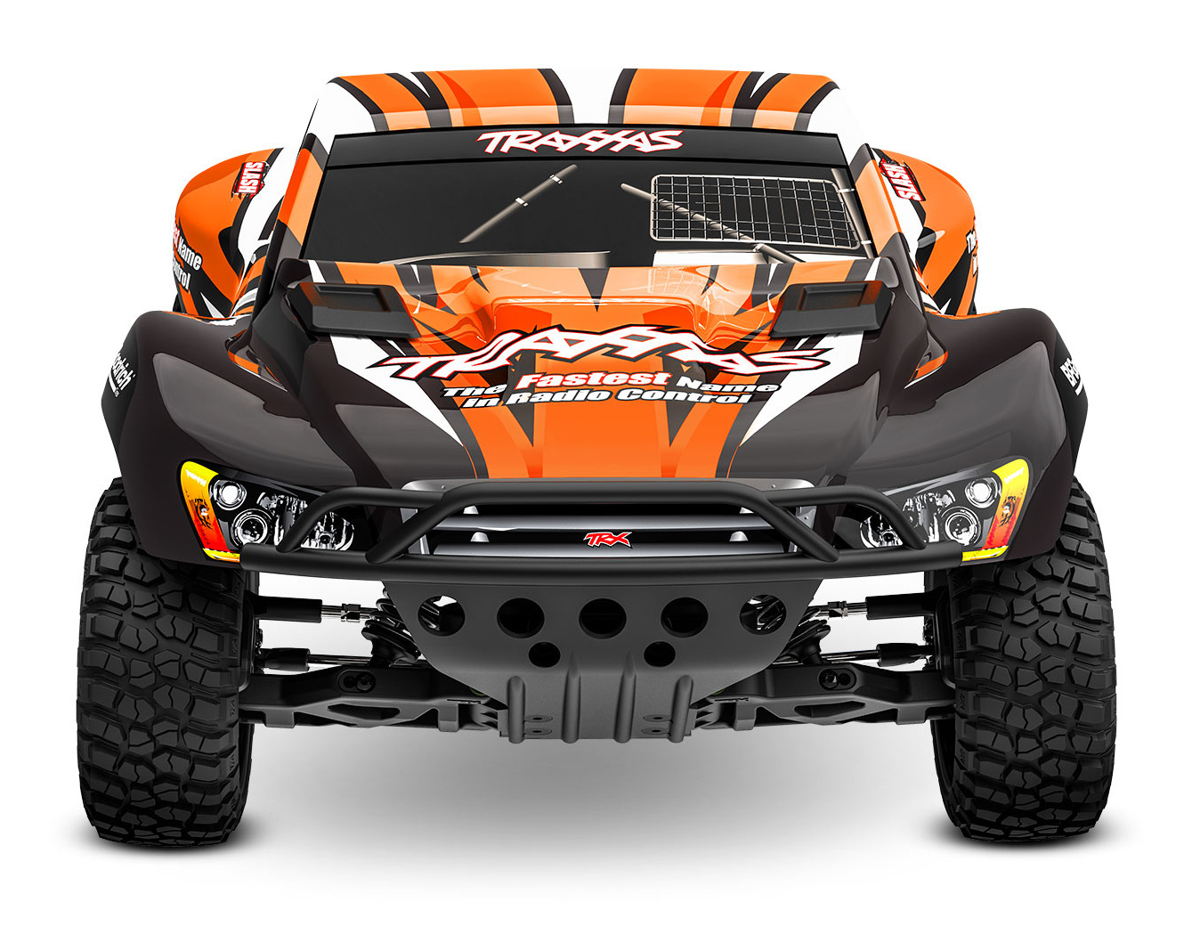 Traxxas Slash 2WD 1/10 Orange-X EHD Clipless - Batteri/USB-C Laddare
