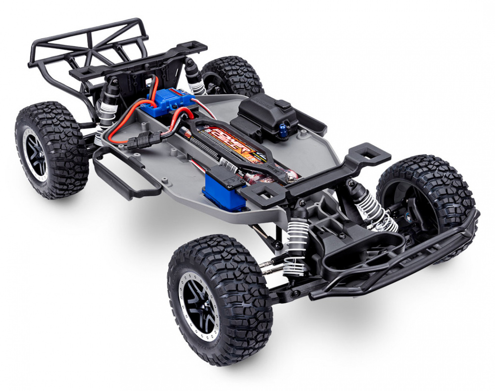 Traxxas Slash 2WD 1/10 RTR Orange EHD Clipless - NiMH Batteri/USB-C Laddare