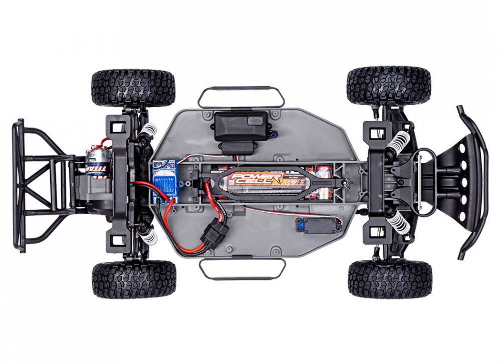 Traxxas Slash 2WD 1/10 RTR Orange EHD Clipless - NiMH Batteri/USB-C Laddare