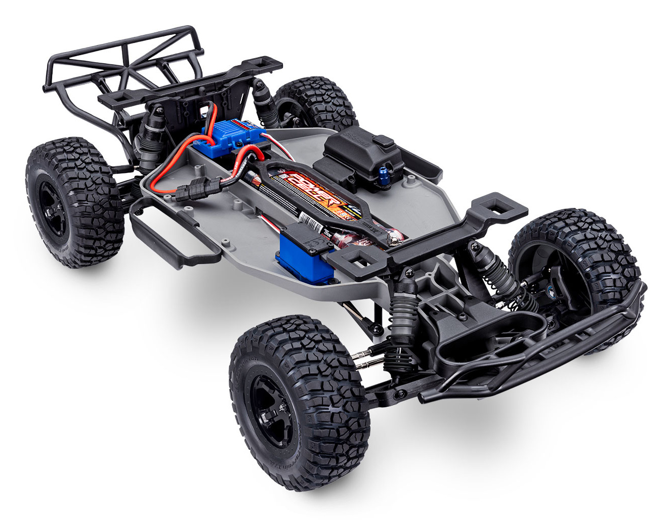 Traxxas Slash 2WD 1/10 Röd-X EHD Clipless - Batteri/USB-C Laddare
