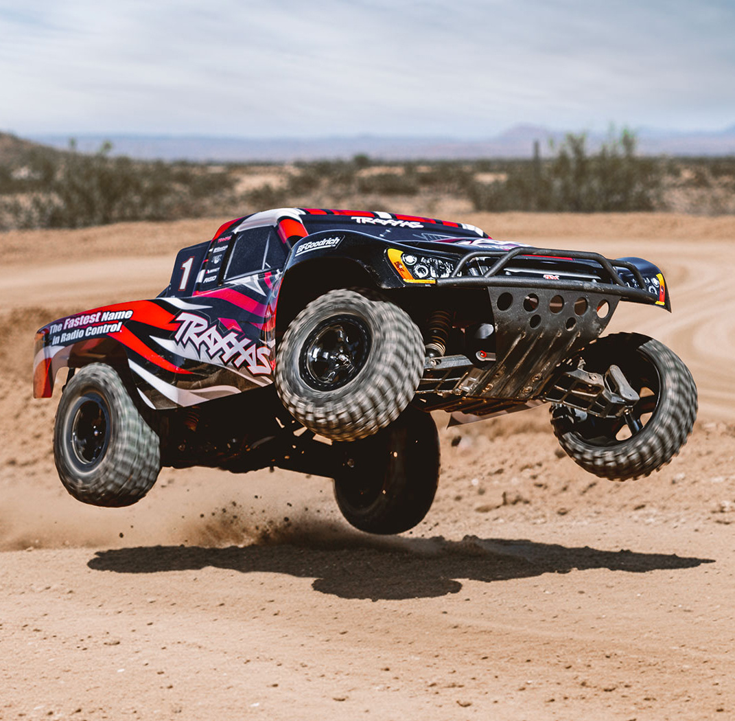 Traxxas Slash 2WD 1/10 Röd-X EHD Clipless - Batteri/USB-C Laddare