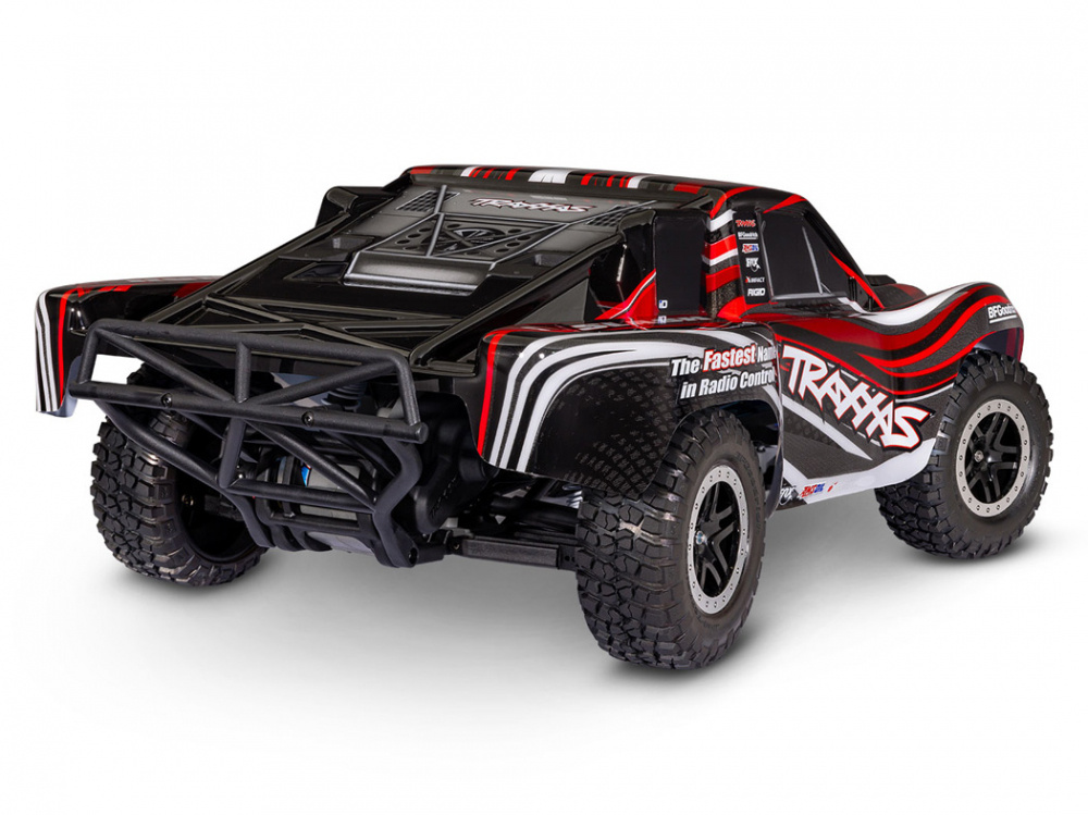 Traxxas Slash 2WD 1/10 RTR Röd EHD Clipless - NiMH Batteri/USB-C Laddare