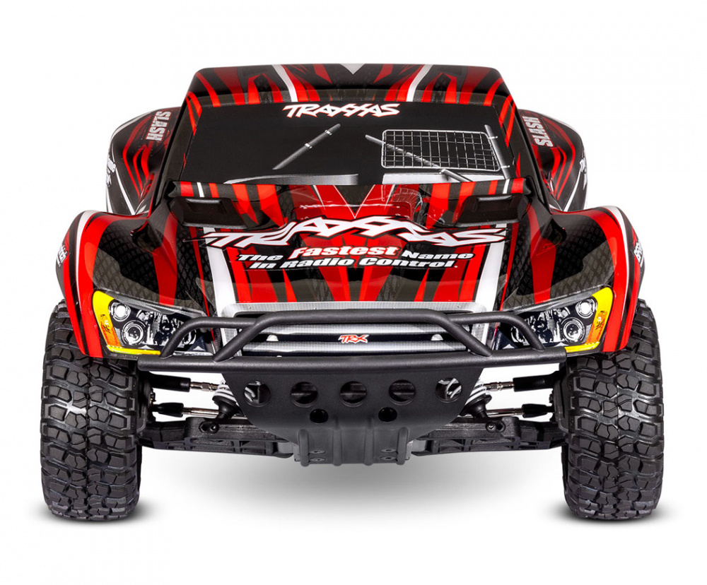 Traxxas Slash 2WD 1/10 RTR Röd EHD Clipless - NiMH Batteri/USB-C Laddare
