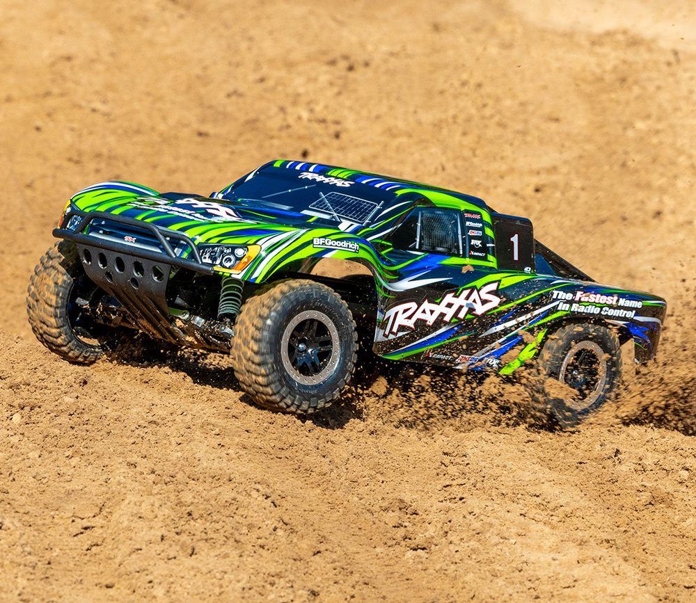 Traxxas Slash 2WD BL-2S EHD 1/10 Grön