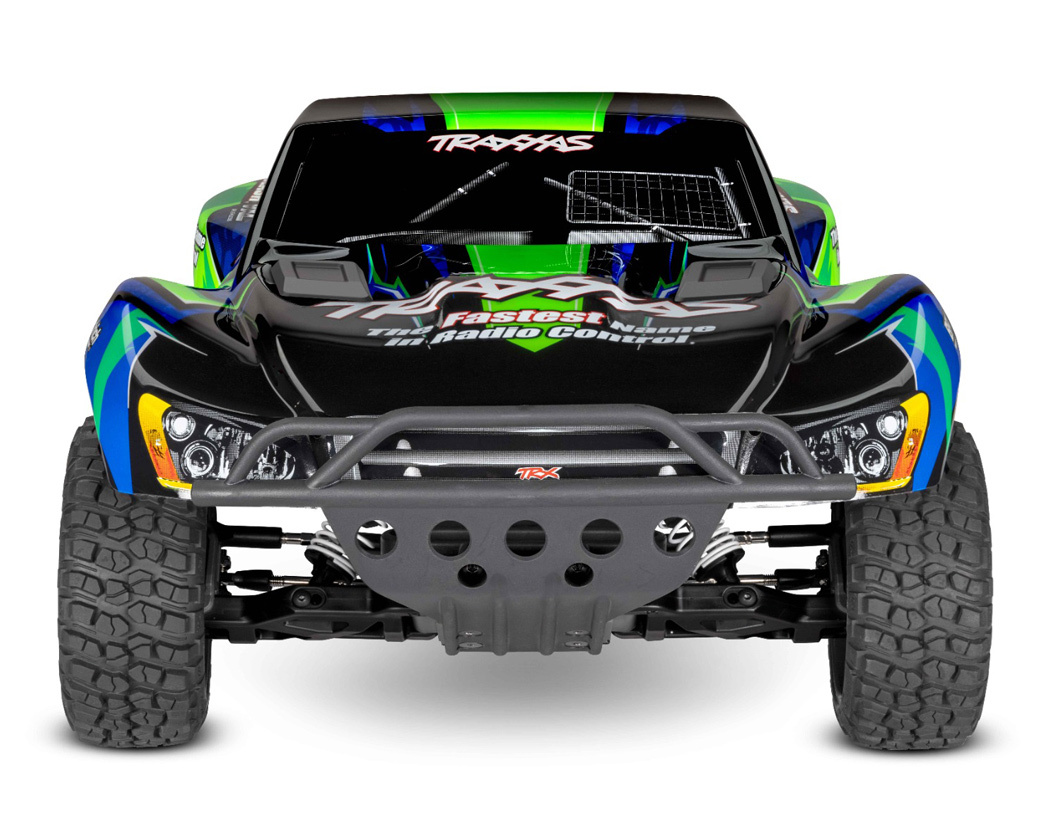 Traxxas Slash VXL 2WD Clipless 1 /10 RTR TQi TSM EHD Grön