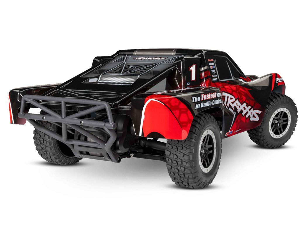 Traxxas Slash VXL 2WD Clipless 1 /10 RTR TQi TSM EHD Röd