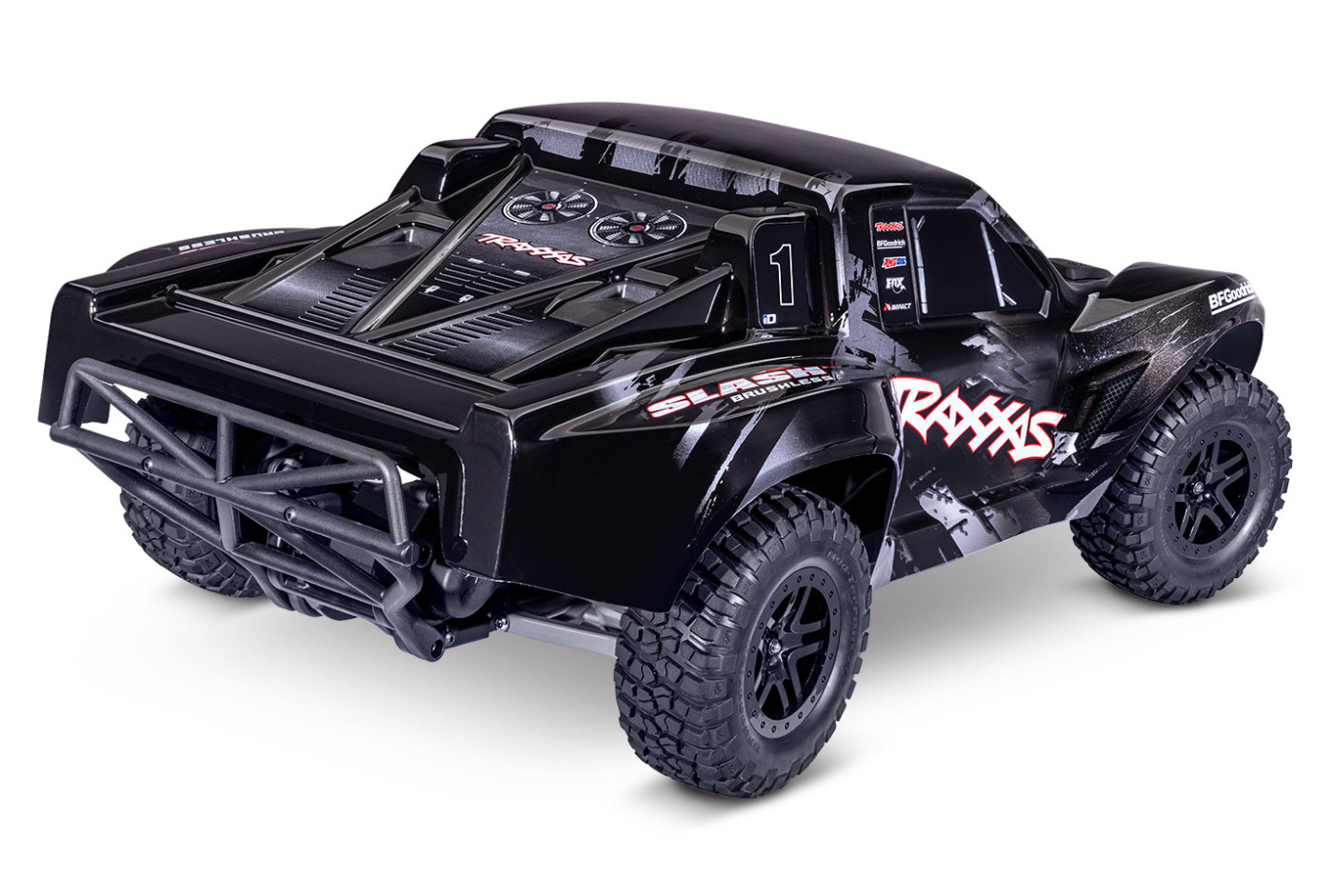 Traxxas Slash 2WD 1/10 HD VX3 BL 3S RTR Svart