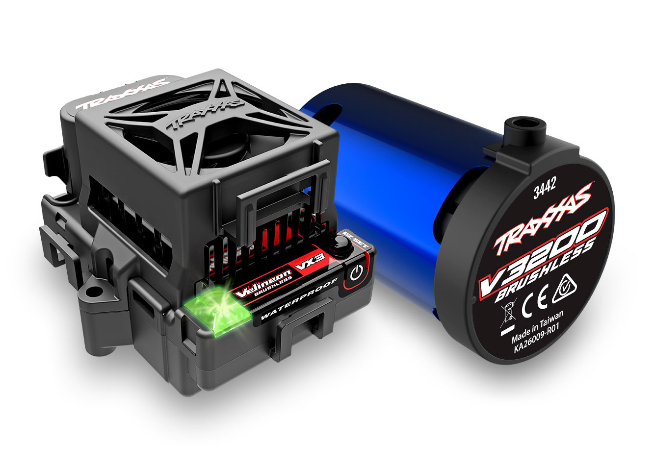Traxxas Slash 2WD 1/10 HD VX3 BL 3S RTR Rock´n´Roll
