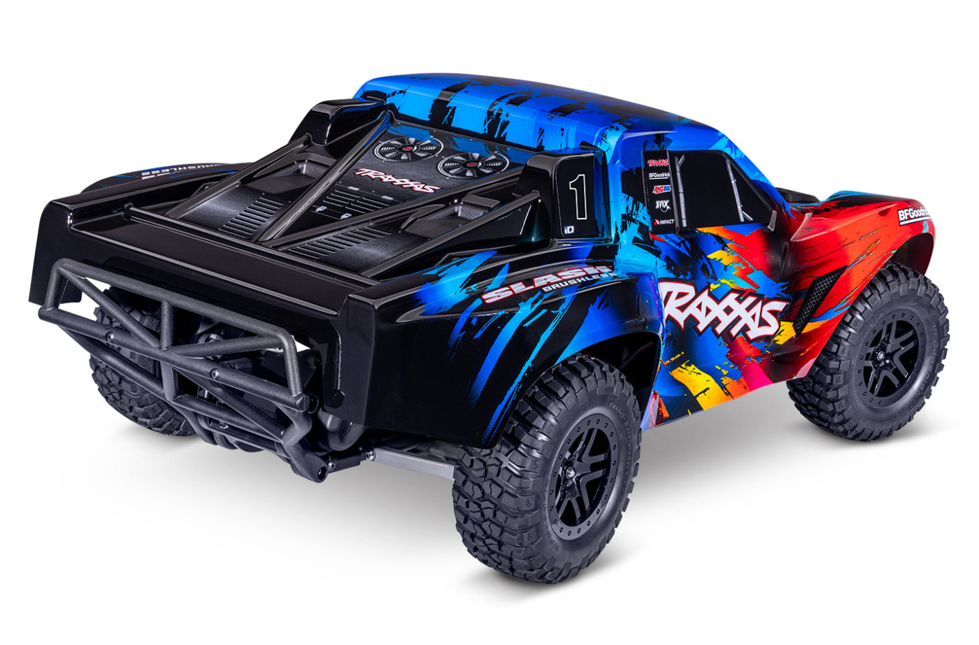 Traxxas Slash 2WD 1/10 HD VX3 BL 3S RTR Rock´n´Roll