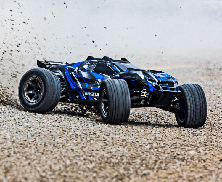 Traxxas Rustler 4WD Ultimate Clipless 1/10 Blå