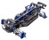 Traxxas Rustler 4WD Ultimate Clipless 1/10 Blå Traxxas Rustler 4WD Ultimate Clipless 1/10 Blå