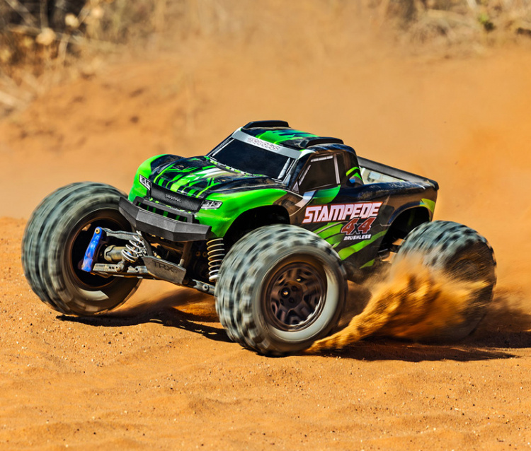 Traxxas Stampede 4WD BL-2s EHD 1/10 Grön
