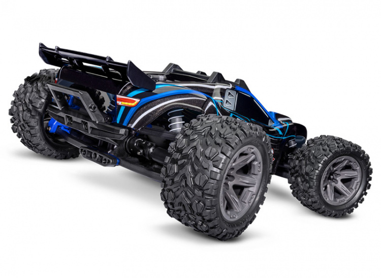 Traxxas Rustler 4WD BL-2s 1/10 Blå