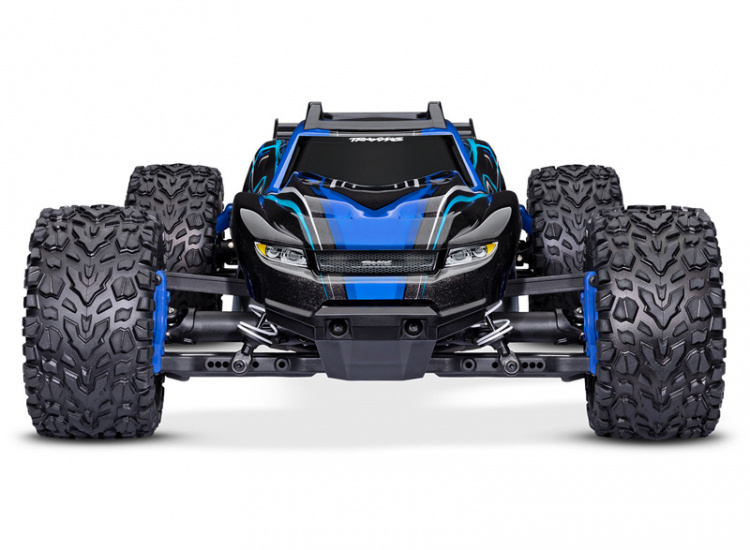 Traxxas Rustler 4WD BL-2s 1/10 Blå