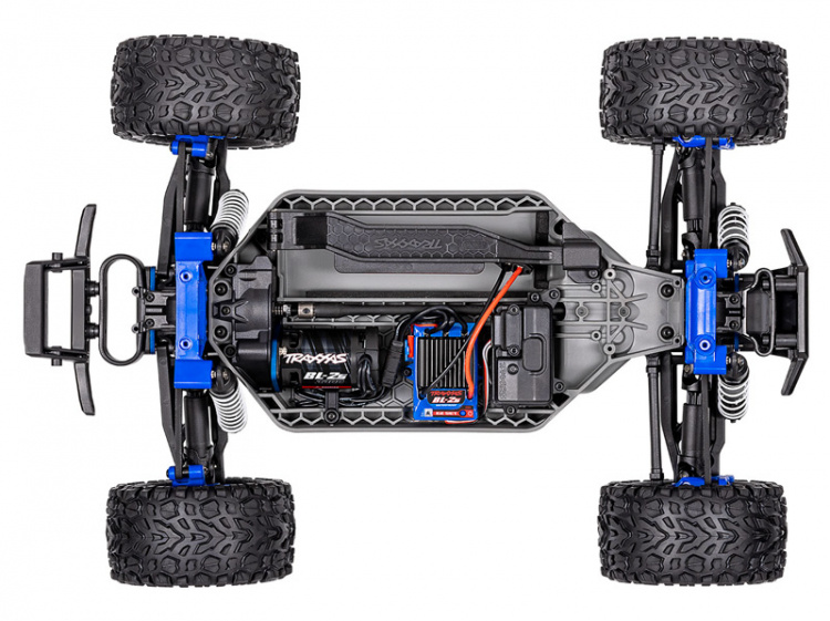Traxxas Rustler 4WD BL-2s 1/10 Blå