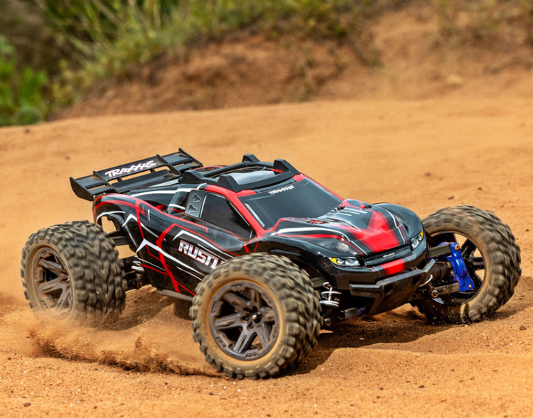 Traxxas Rustler 4WD BL-2s 1/10 Röd