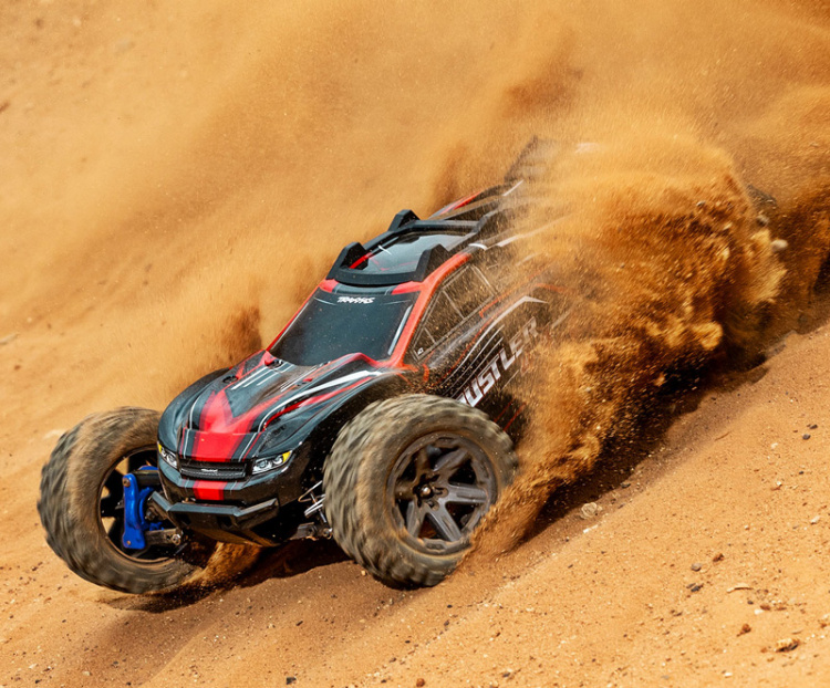 Traxxas Rustler 4WD BL-2s 1/10 Röd