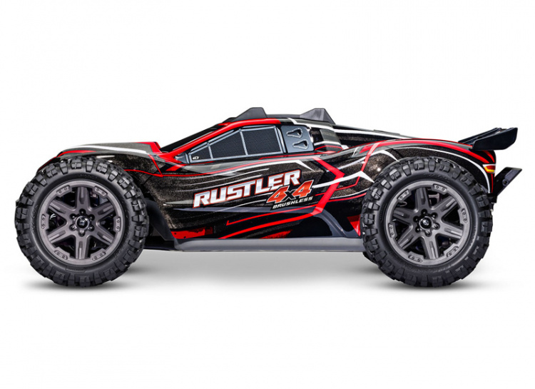 Traxxas Rustler 4WD BL-2s 1/10 Röd