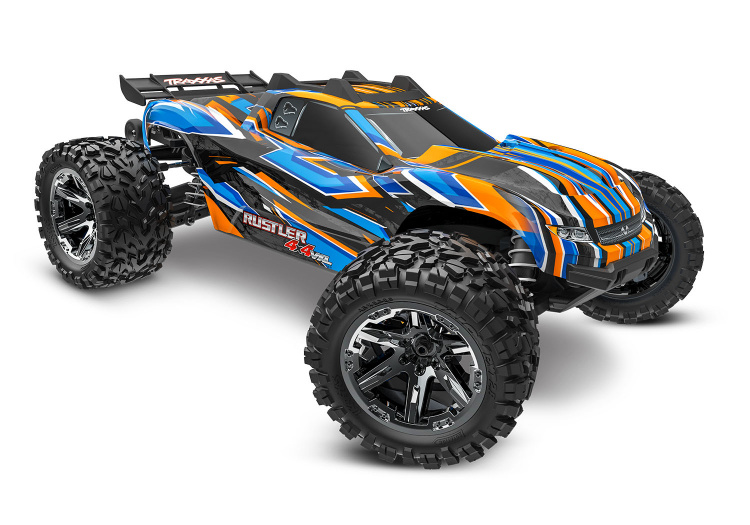 Traxxas Rustler 4WD VXL EHD 1/10 Orange 