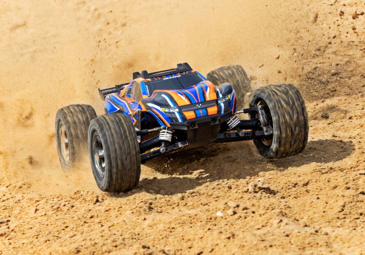 Traxxas Rustler 4WD VXL EHD 1/10 Orange 