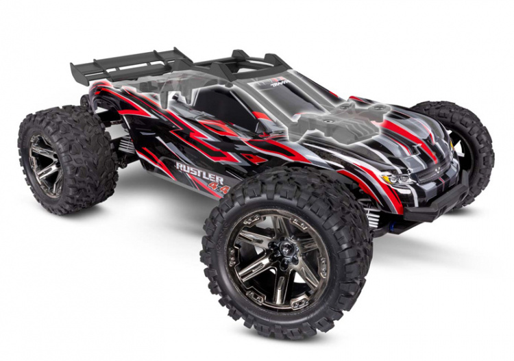 Traxxas Rustler 4WD VXL EHD 1/10 Röd
