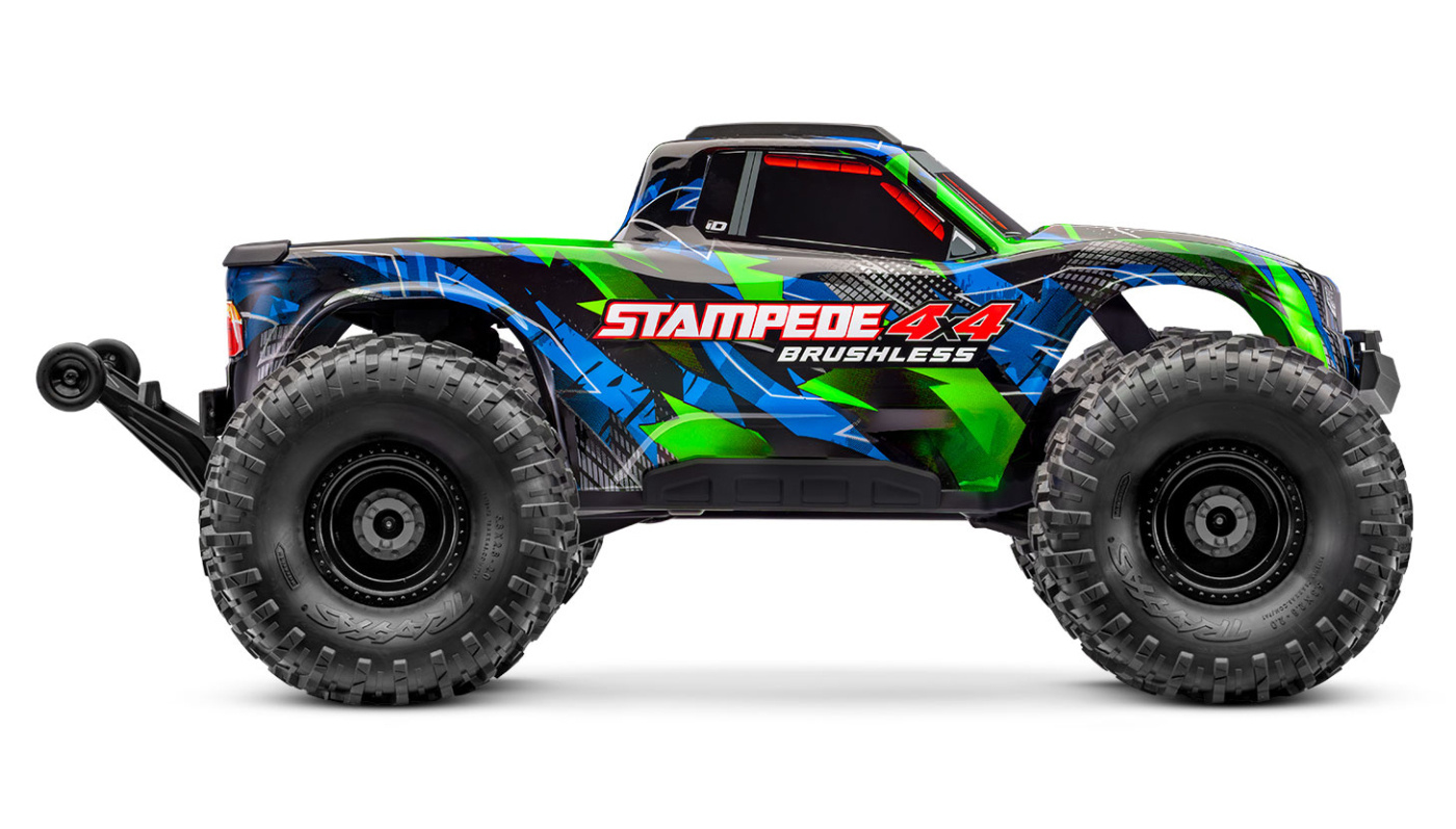Traxxas Stampede 4x4 1/10 HD VX3 BL 3S RTR Grön