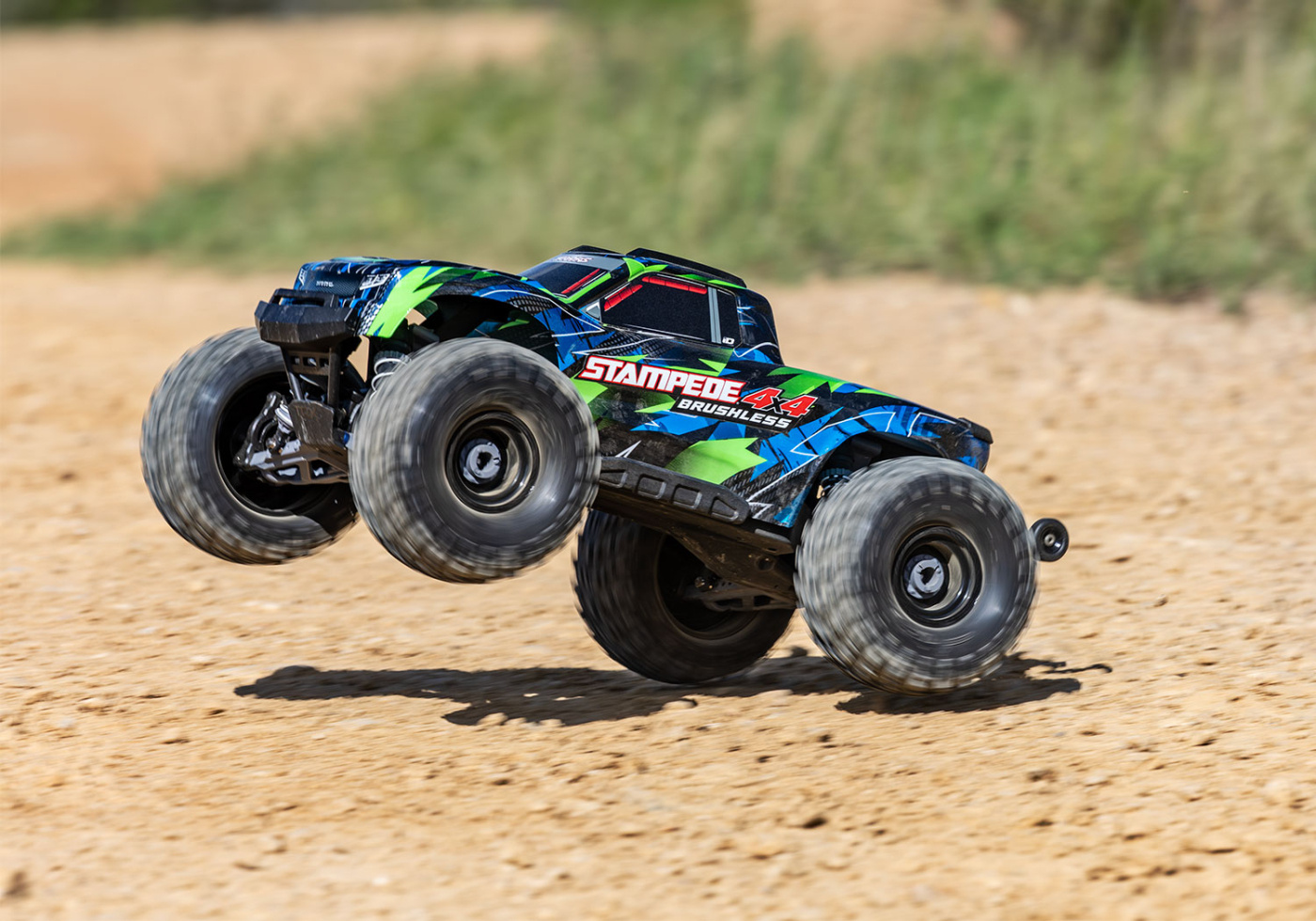 Traxxas Stampede 4x4 1/10 HD VX3 BL 3S RTR Grön