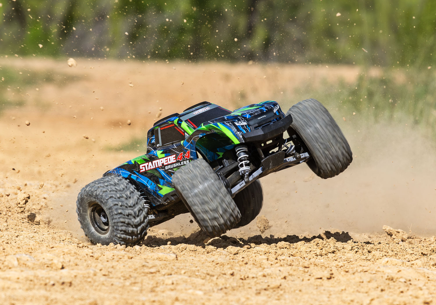 Traxxas Stampede 4x4 1/10 HD VX3 BL 3S RTR Grön