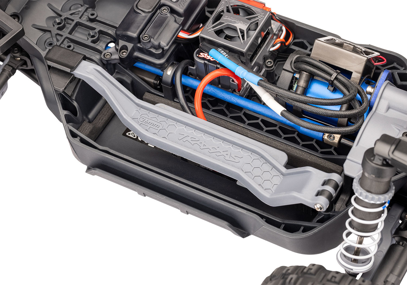 Traxxas Rustler 4x4 1/10 HD VX3 BL 3S RTR Svart
