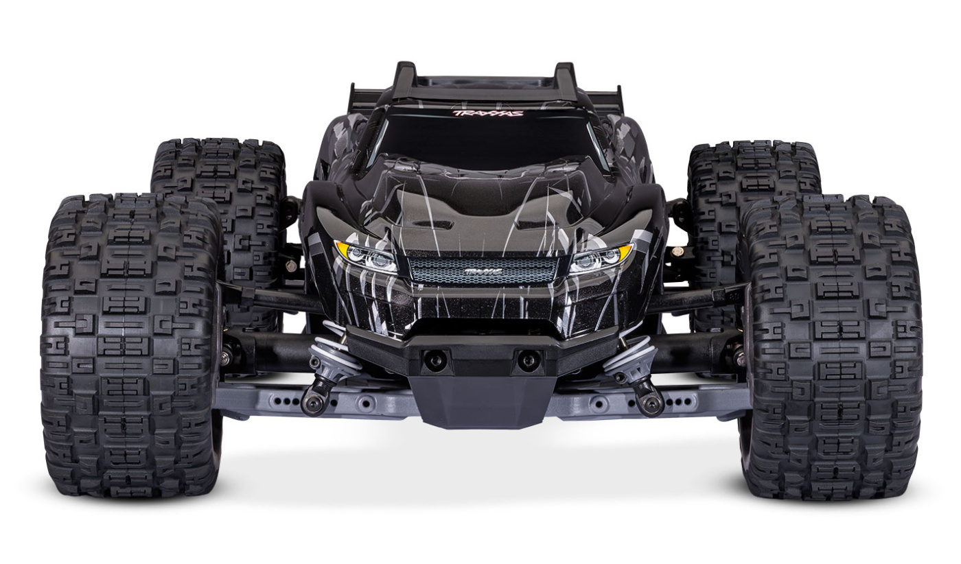 Traxxas Rustler 4x4 1/10 HD VX3 BL 3S RTR Svart