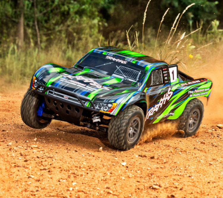 Traxxas Slash 4WD BL-2s 1/10 Grön