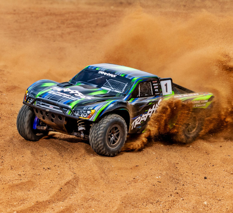 Traxxas Slash 4WD BL-2s 1/10 Grön