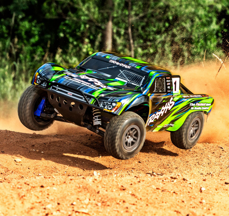 Traxxas Slash 4WD BL-2s 1/10 Grön