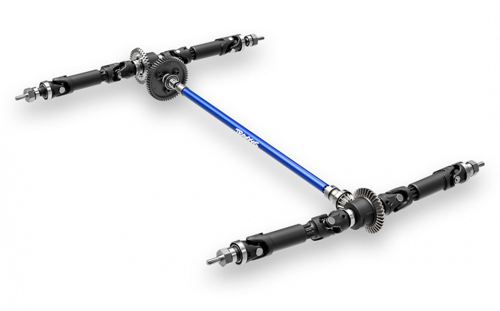 Traxxas Slash 4WD VXL Clipless EHD 1/10 Blå