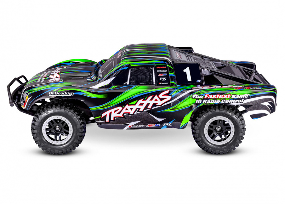Traxxas Slash 4WD VXL Clipless EHD 1/10 Grön
