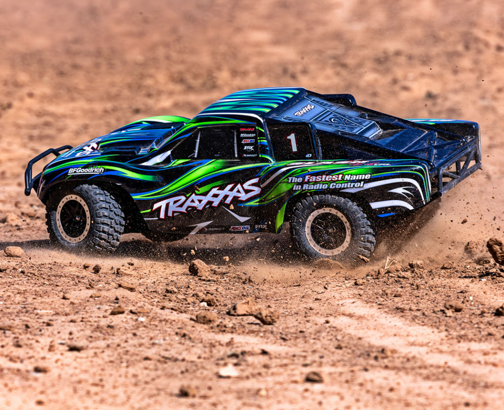 Traxxas Slash 4WD VXL Clipless EHD 1/10 Grön