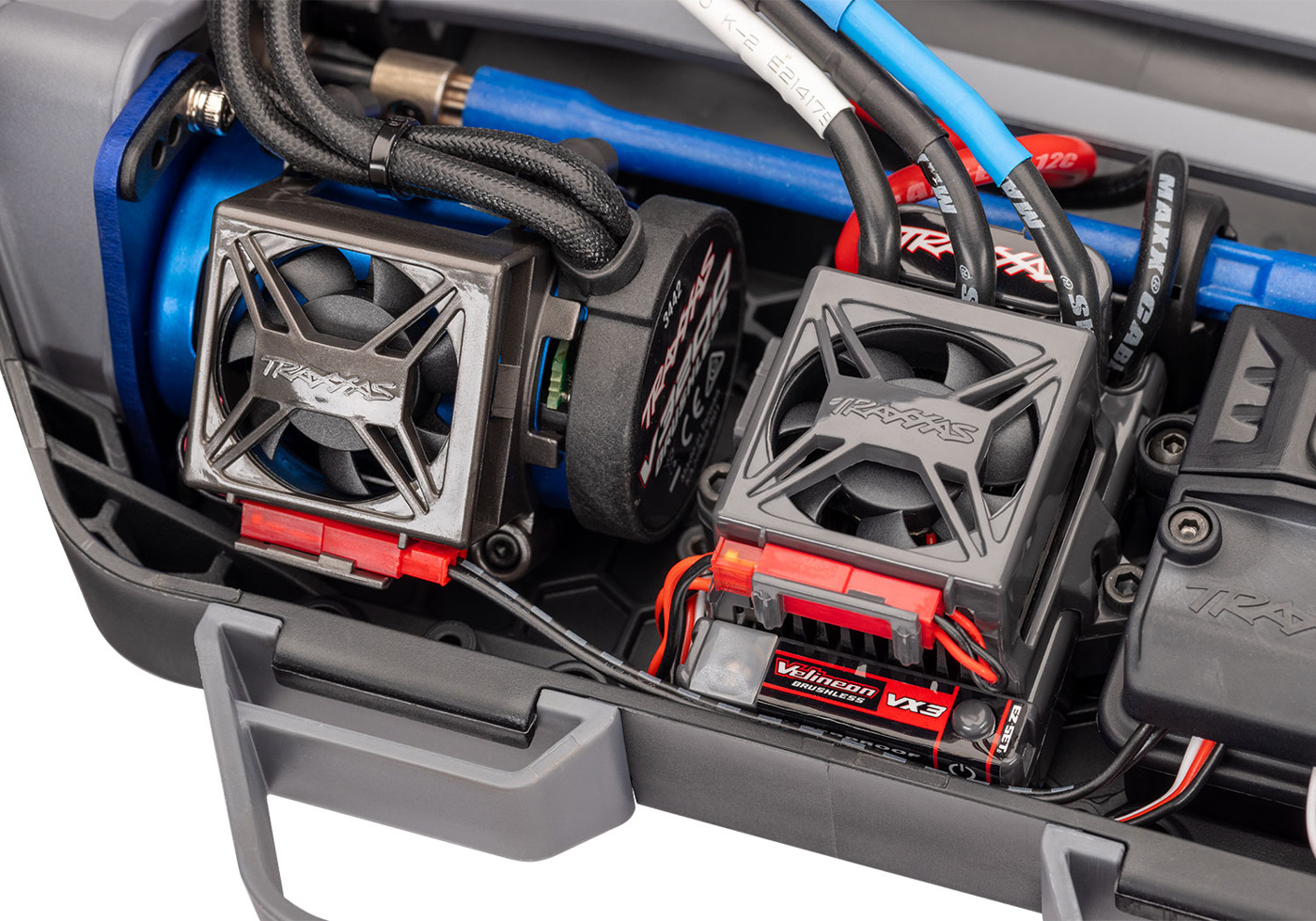Traxxas Slash 4x4 1/10 HD VX3 BL 3S RTR Röd