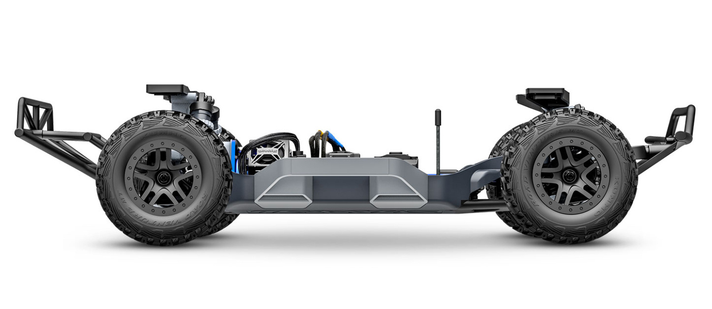 Traxxas Slash 4x4 1/10 HD VX3 BL 3S RTR Röd