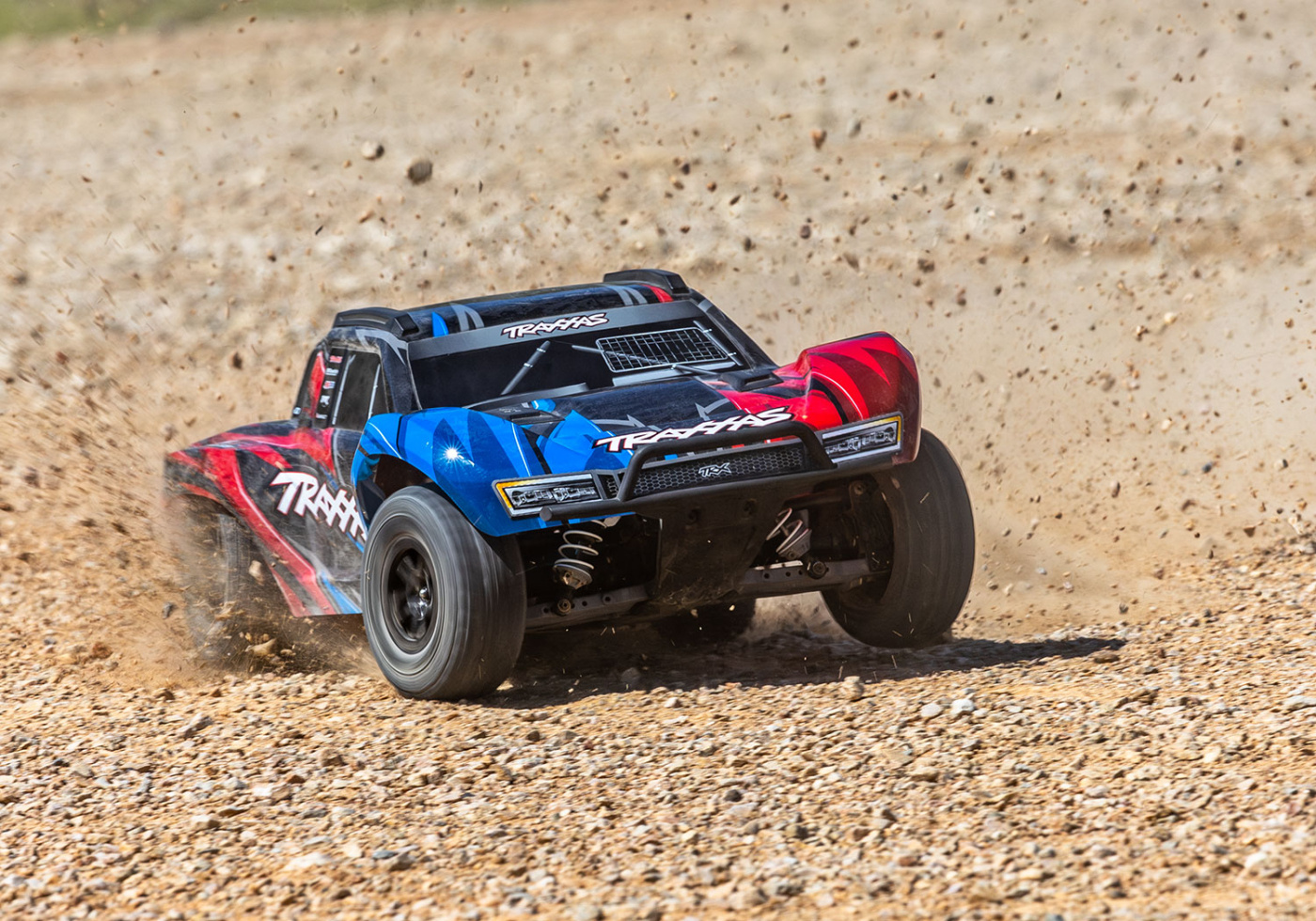 Traxxas Slash 4x4 1/10 HD VX3 BL 3S RTR Röd
