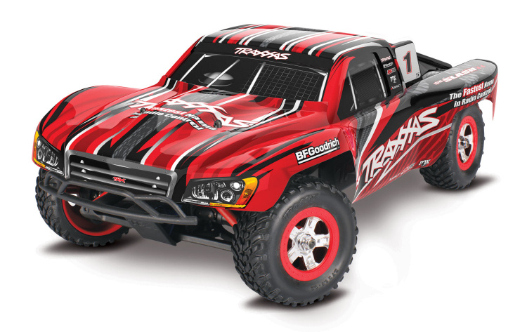 Traxxas Slash 4WD 1/16 Röd