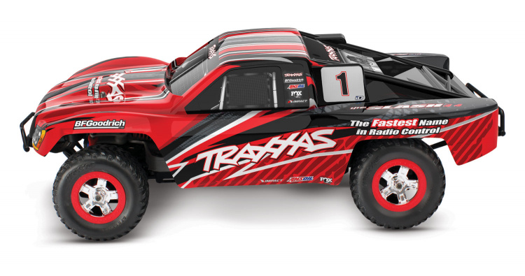 Traxxas Slash 4WD 1/16 Röd
